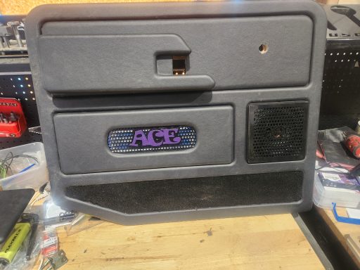 Customized door panels for 73-79 ford pickup Customized door panels for 73-79 ford pickup